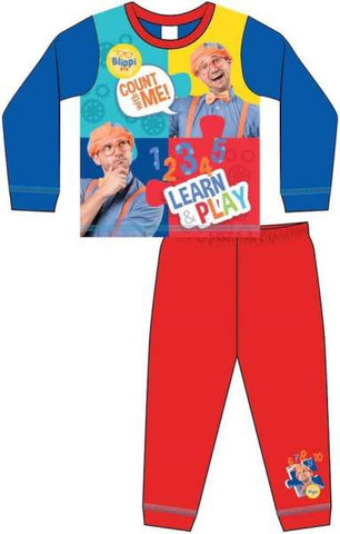 Blippi Learn & Play Winter Pjs Pyjama