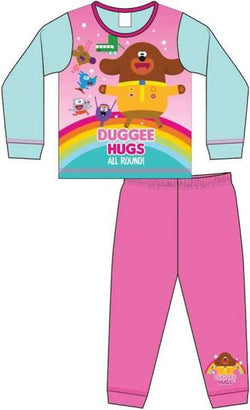 Hey Duggee Pink Winter Pjs Pyjama