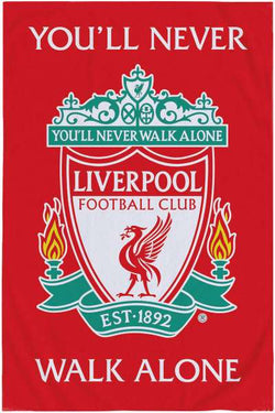 Liverpool FC Football Team Throw Size Fleece Blanket