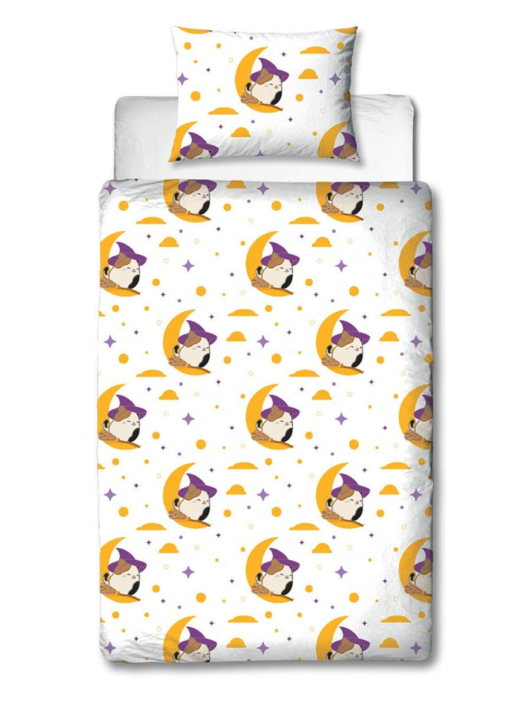 Squishmallows Squad Ghouls Single Quilt Cover Set Kids Korna