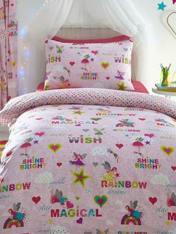 Rainbow Fairies Single Quilt Cover Set