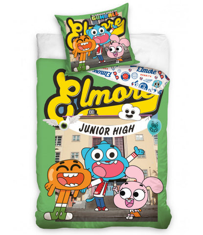 Gumball Cotton Single Quilt Cover Set EURO Case