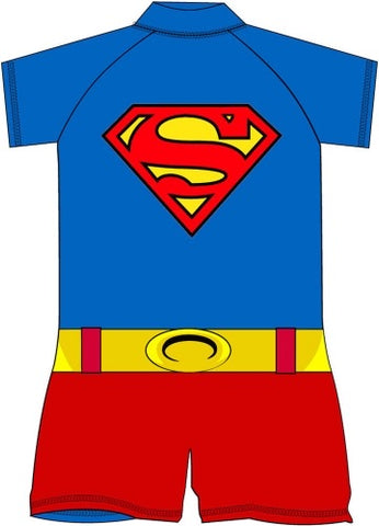 Superman DC COMICS Swim suit swimmers 2/3 left