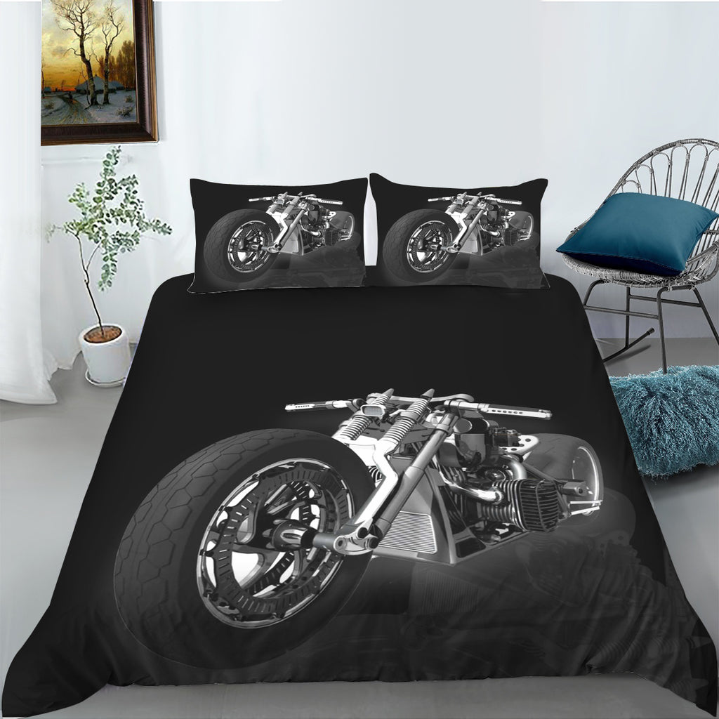 Motorbike Quilt Cover Set Kids Korna