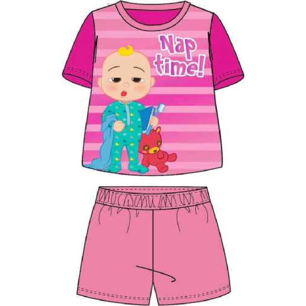 Pink Summer Pjs Pyjama Kids Korna
