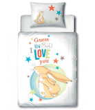 Guess How Much I Love You - Toddler/ Junior/ Cot Quilt Cover Set