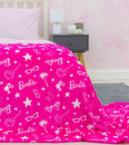 Barbie Stars Throw Size Fleece Blanket (SUPER SOFT)
