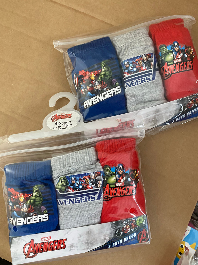 Avengers - 3 pack Underwear Undies – Kids Korna