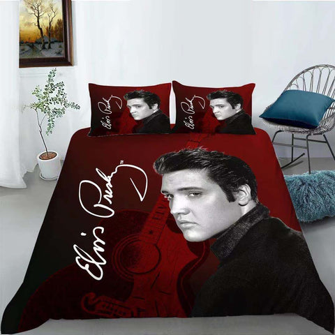 Elvis Inspired Quilt Cover Set