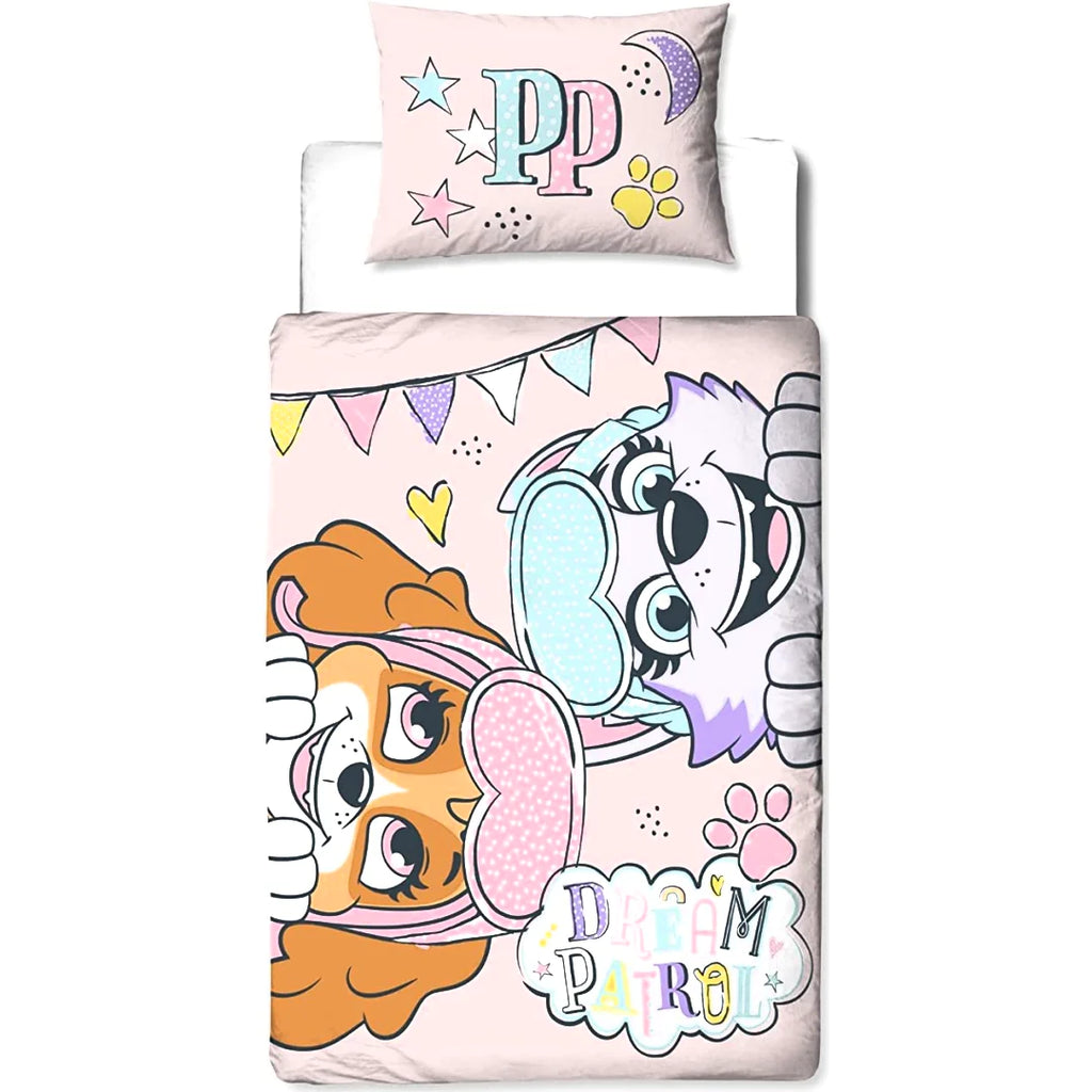 Paw Patrol Dream Reversible Toddler/ Junior/ Cot Quilt Cover Set