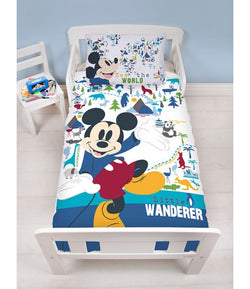 MICKEY - Toddler/ Junior/ Cot Quilt Cover Set