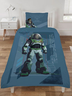 Buzz Lightyear Toy Story Cotton Single Quilt Cover Set