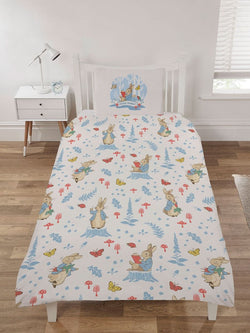 Peter Rabbit Forest Life Reversible Single Quilt Cover Set