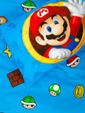 Nintendo Super Mario Splitter Reversible Single Quilt Cover Set