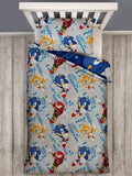 Sonic the Hedgehog Bounce Single Quilt Cover Set POLYESTER