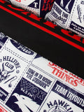 Stranger Things Flames Double to Queen Quilt Cover Set