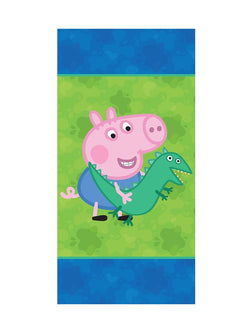 Peppa Pig George Dinosaur Licensed Towel