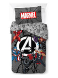 Marvel Avengers Charge Single Quilt Cover Set