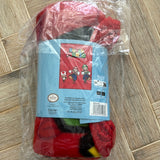 Super Mario Red Polar Blanket Throw Size Fleece Blanket