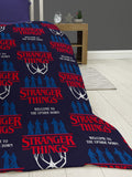Stranger Things Throw Size Fleece Blanket (SUPER SOFT)