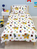 Nintendo Super Mario Blackened Single Quilt Cover Set POLYESTER