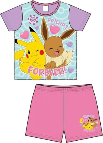 Pokemon Girl Summer Pjs Pyjama