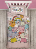 Peppa Pig Playful Single Quilt Cover Set