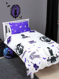 Wednesday Addams Destined Single Quilt Cover Set POLYESTER