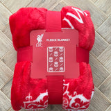 Liverpool FC You'll Never Walk Alone Throw Size Fleece Blanket (SUPER SOFT)