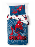 Spiderman Fighter Single Quilt Cover Set