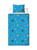 Nintendo Super Mario Splitter Reversible Single Quilt Cover Set