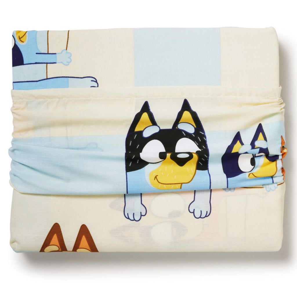 Bluey Single Quilt Cover Set – Kids Korna