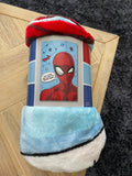 Spiderman Throw Size Fleece Blanket (SUPER SOFT)