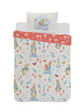 Peter Rabbit Forest Life Reversible - Toddler/ Junior/ Cot Quilt Cover Set