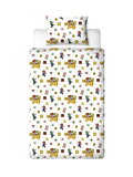 Nintendo Super Mario Blackened Single Quilt Cover Set POLYESTER
