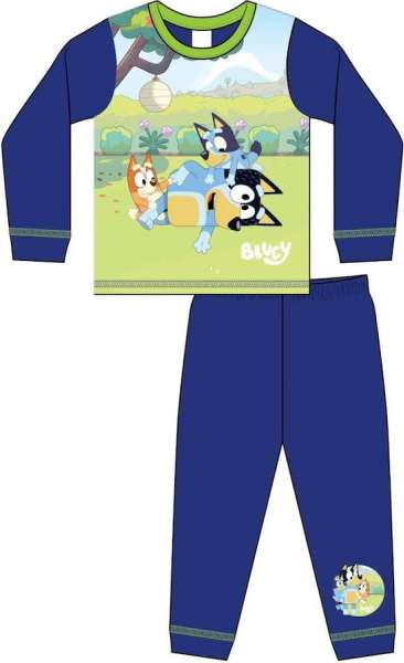 BlueY Pyjama à manches longues pour filles, Bingo et Bandit 18-24 mois