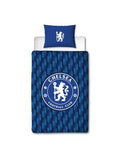 Chelsea FC Geometric "Reversible" Football Single Quilt Cover Set