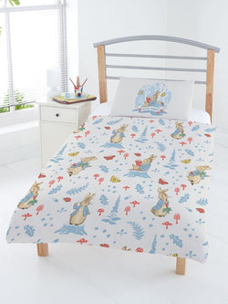 Peter Rabbit Forest Life Reversible - Toddler/ Junior/ Cot Quilt Cover Set