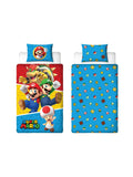 Nintendo Super Mario Splitter Reversible Single Quilt Cover Set