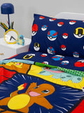 Pokemon Retro Single Quilt Cover Set POLYESTER