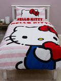 Hello Kitty Hello Reversible Single Quilt Cover Set