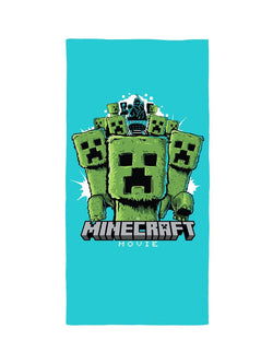 Minecraft Movie Beach Towel