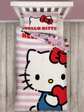 Hello Kitty Hello Reversible Single Quilt Cover Set