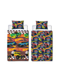 Hot Wheels Racer Single Quilt Cover Set Polyester