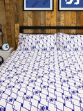 Chelsea FC Geometric "Reversible" Football Double to Queen Quilt Cover Set
