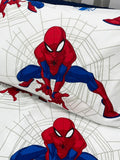 Spiderman Fighter Single Quilt Cover Set