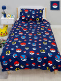 Pokemon Retro Single Quilt Cover Set POLYESTER