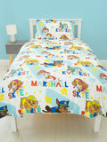 Paw Patrol Splodge Single Quilt Cover Set Polyester