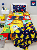 Pokemon Retro Single Quilt Cover Set POLYESTER