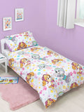 Paw Patrol Flowers Reversible - Toddler/ Junior/ Cot Quilt Cover Set
